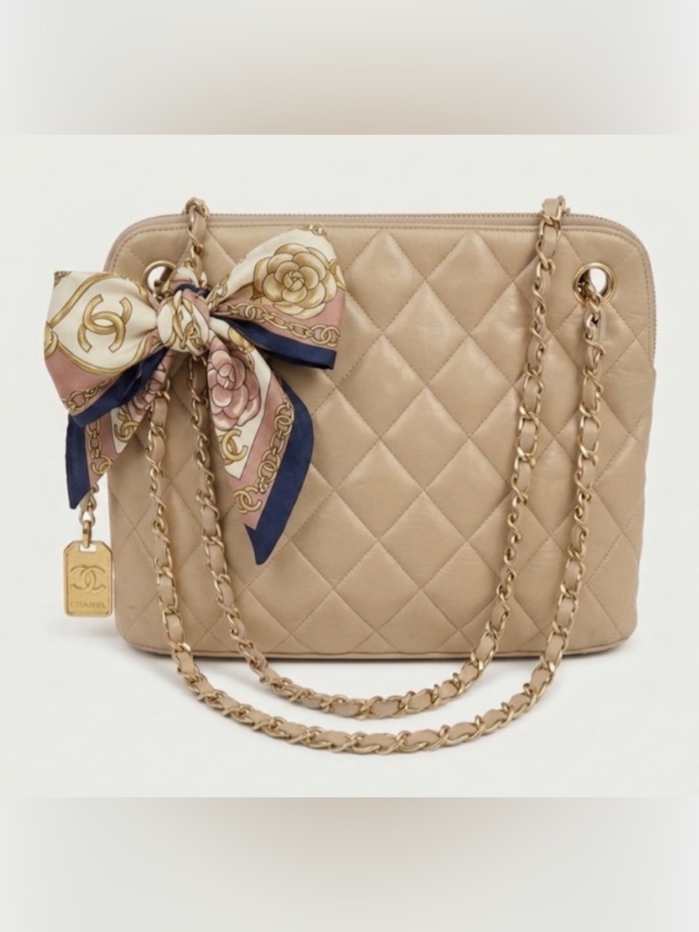 Vintage Chanel Quilted Lambskin Bag